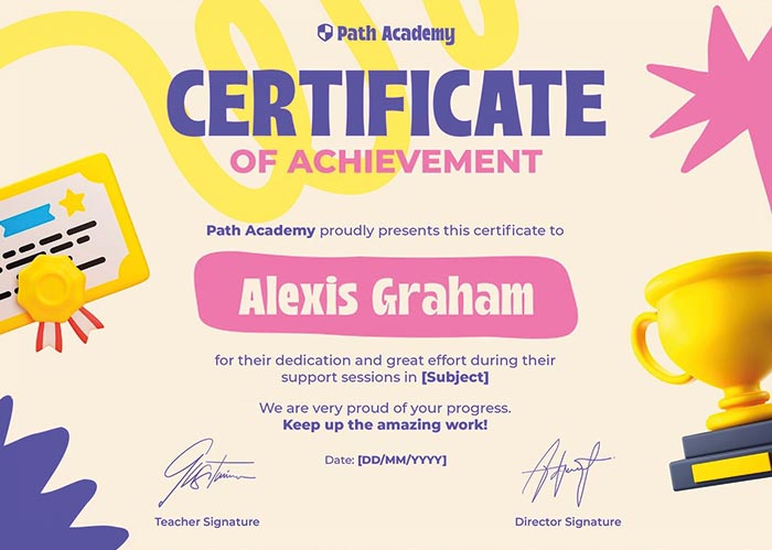 Certificate 1